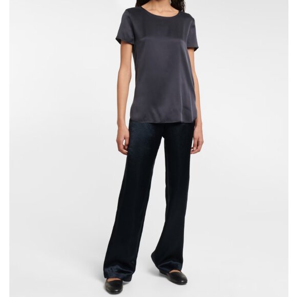 Brand New Women's C by One Pull-On Wide Leg Satin Pants - Picture 8 of 12